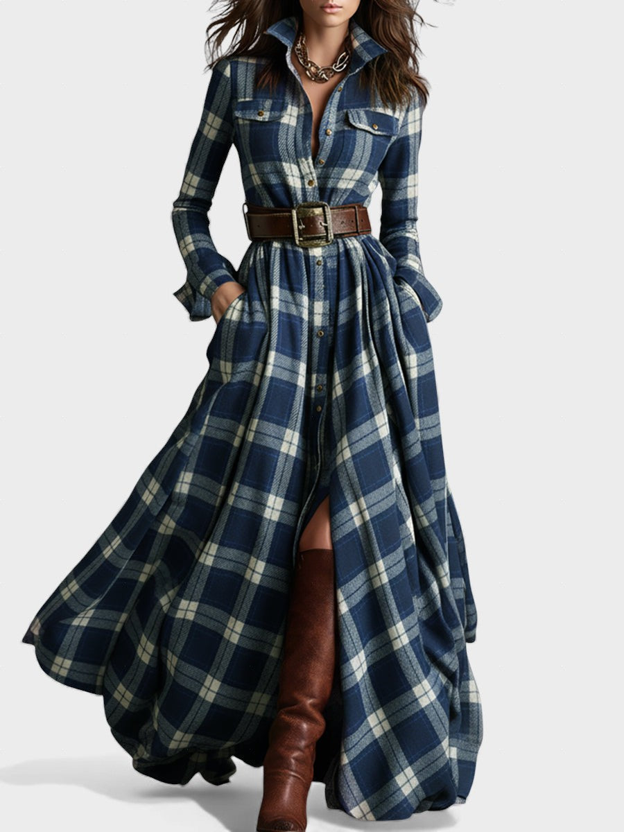 Elena | Classic Elegant Shirt Dress