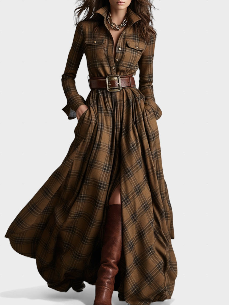 Elena | Classic Elegant Shirt Dress