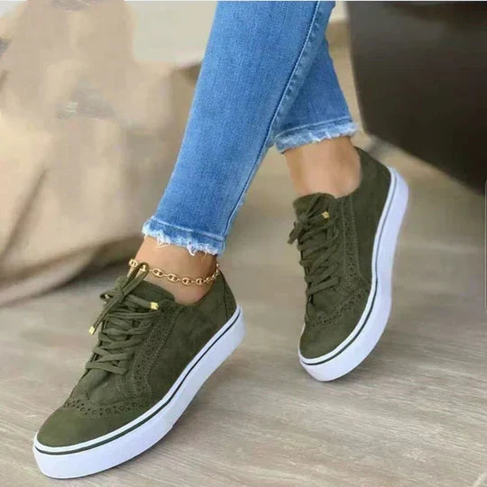 Poppy - Women's Lace-Up Sneakers