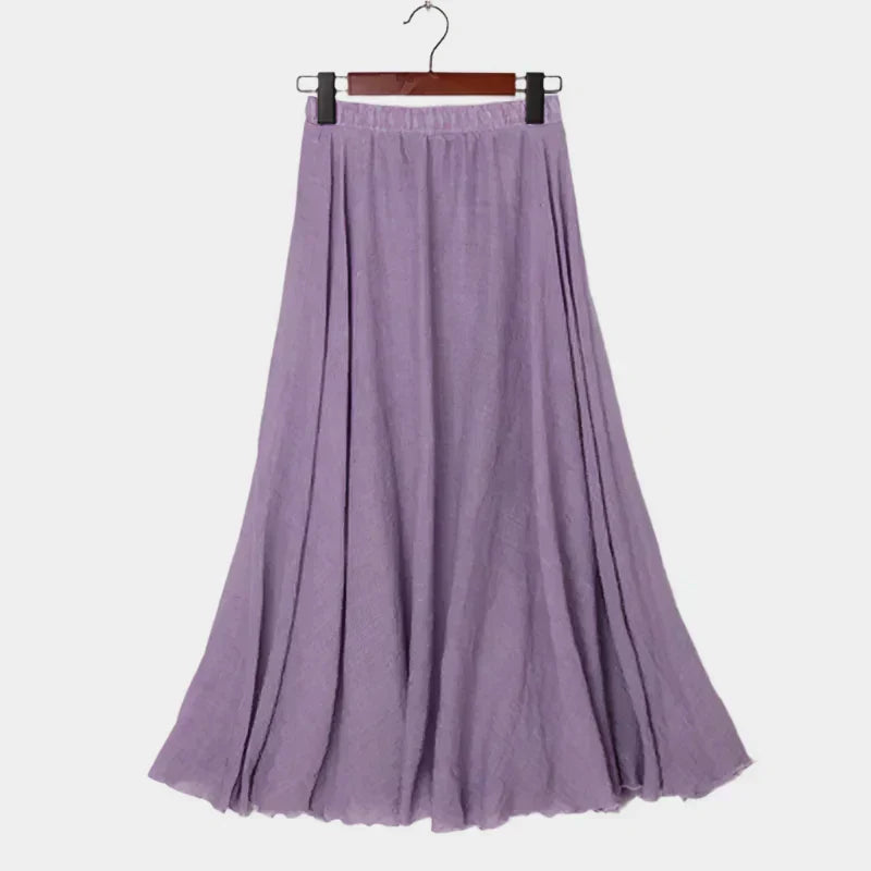 Elegant High-Waist Skirt