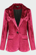 Kiara - Refined Velvet Coat