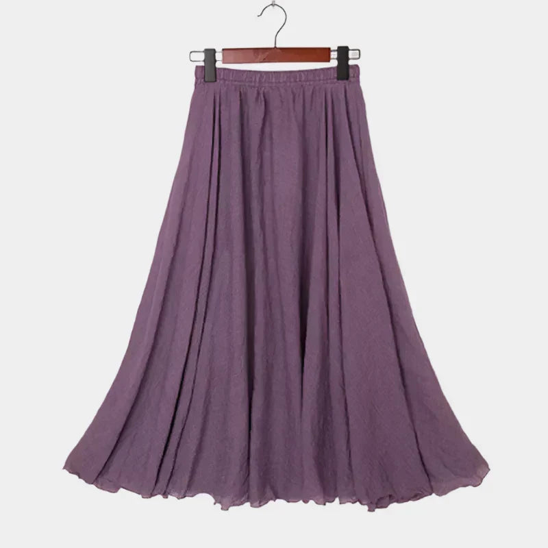 Elegant High-Waist Skirt
