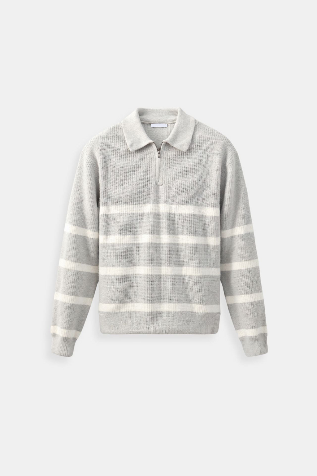 Declan - Striped Half-Zip Jumper