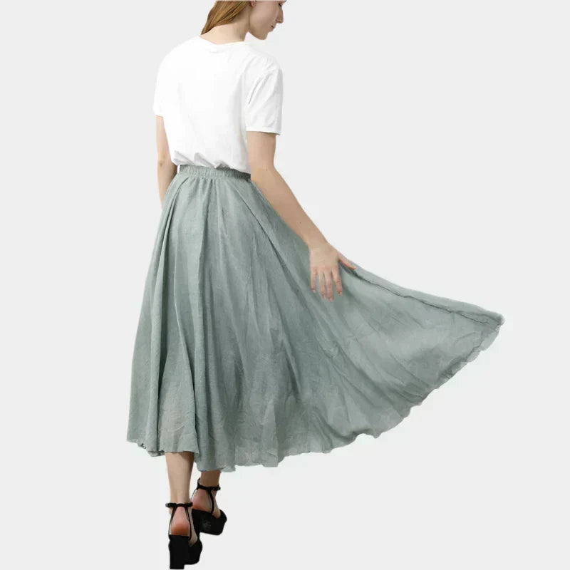 Elegant High-Waist Skirt