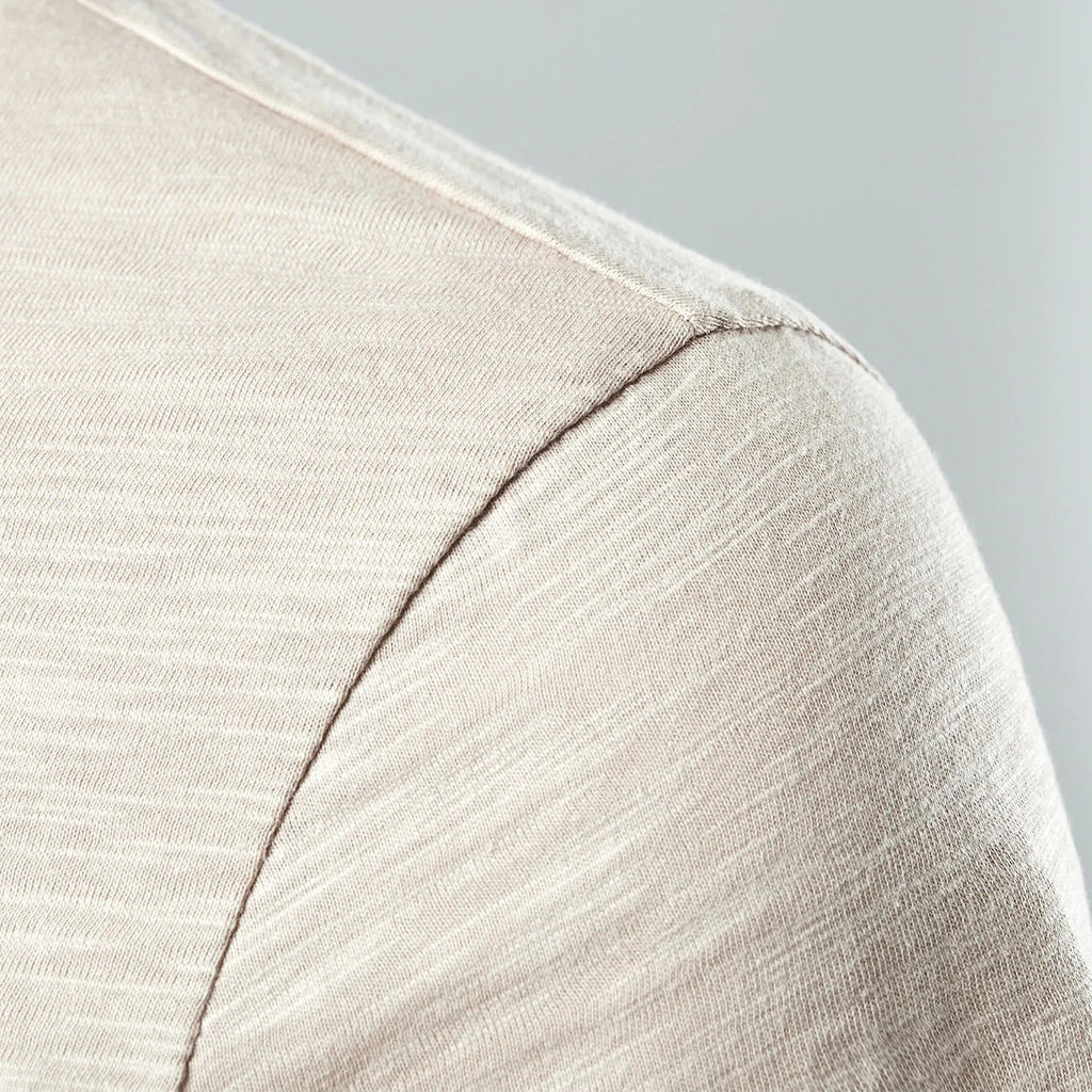 Blake - Button-Collar Henley Shirt