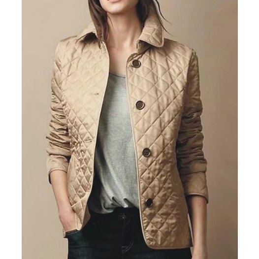 Dakota - Quilted Button Coat