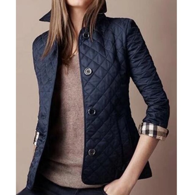 Dakota - Quilted Button Coat