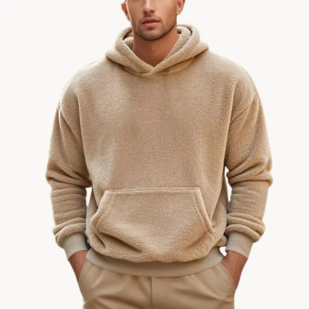 Carter - Hooded Fleece-Blend Jumper