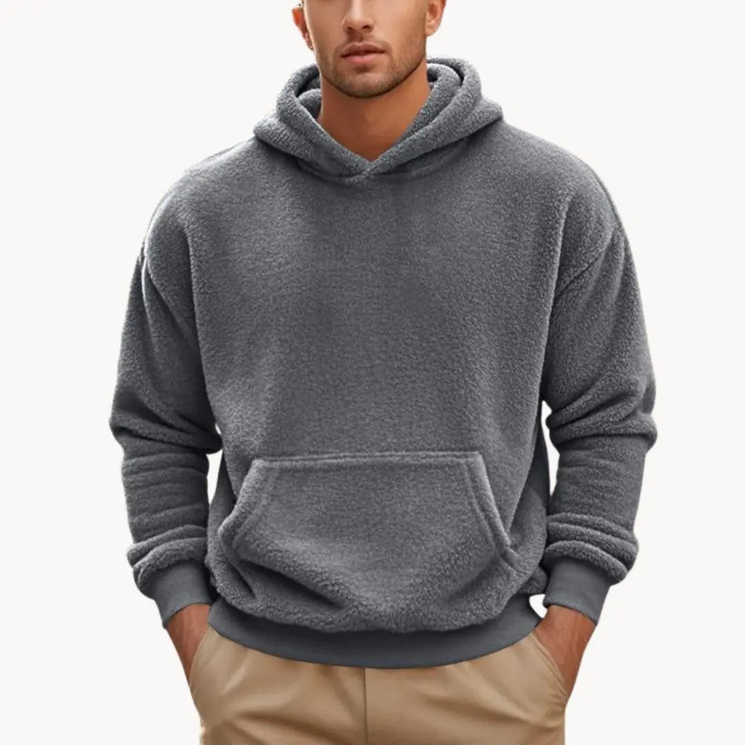Carter - Hooded Fleece-Blend Jumper