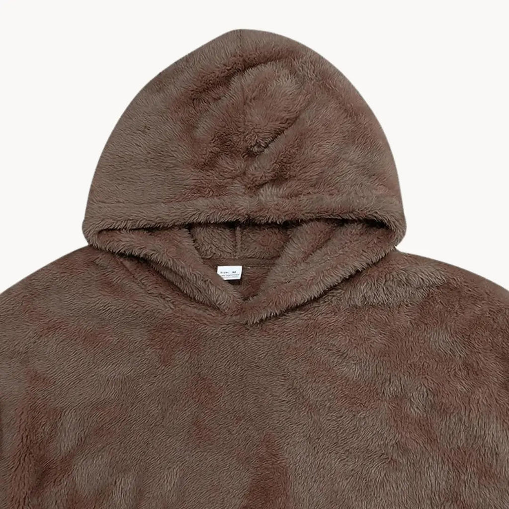 Carter - Hooded Fleece-Blend Jumper