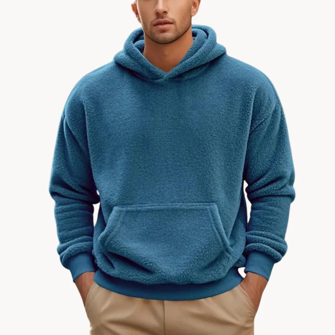 Carter - Hooded Fleece-Blend Jumper