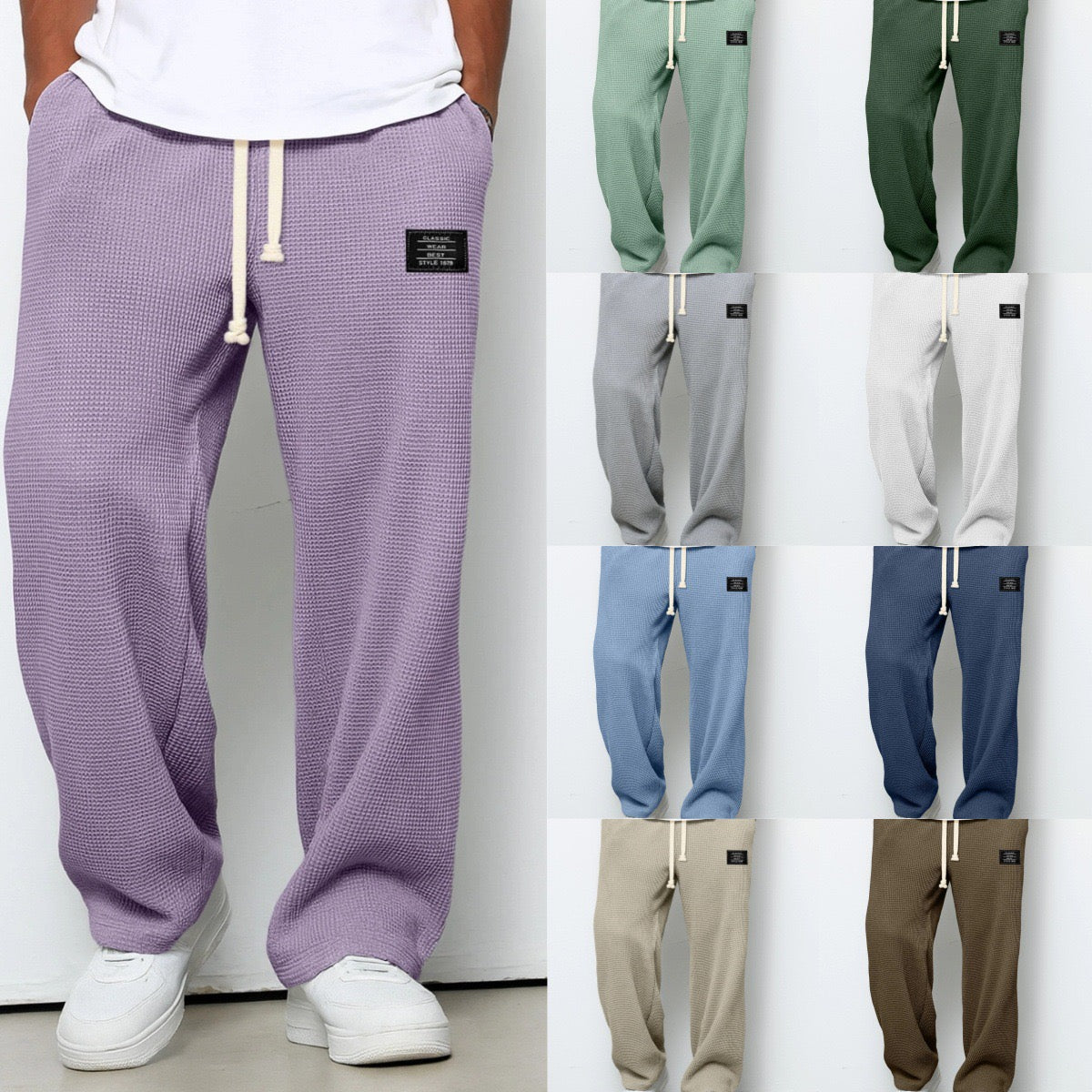 Jack Wide-Leg Trousers with Adjustable Waist