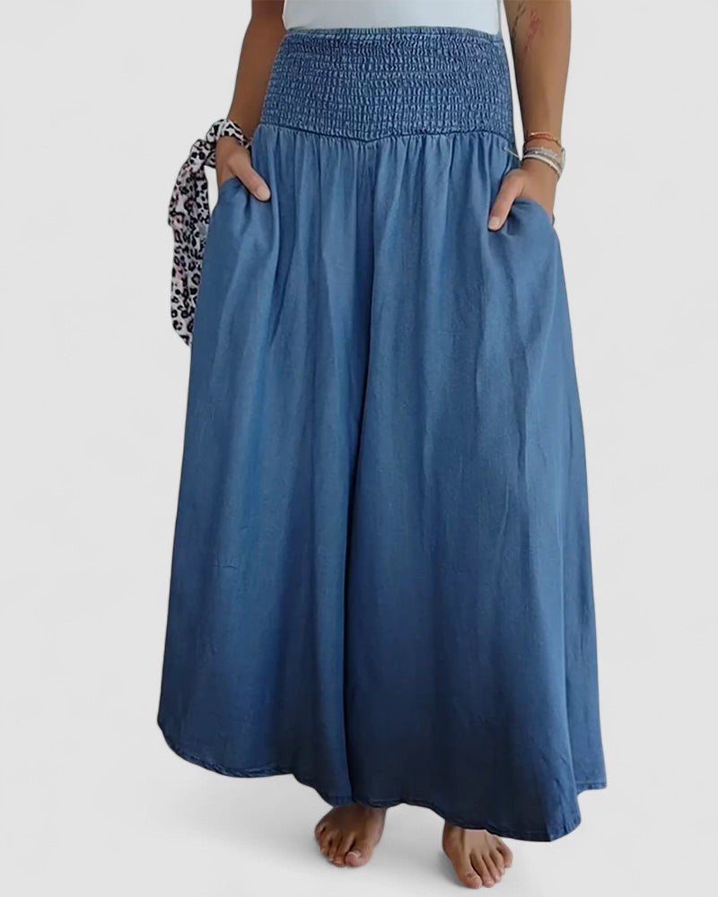Tahlia - Lightweight Wide Leg Pants
