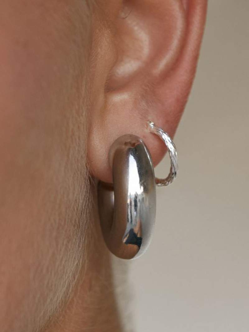 Matilda - Chunky Hoop Earrings