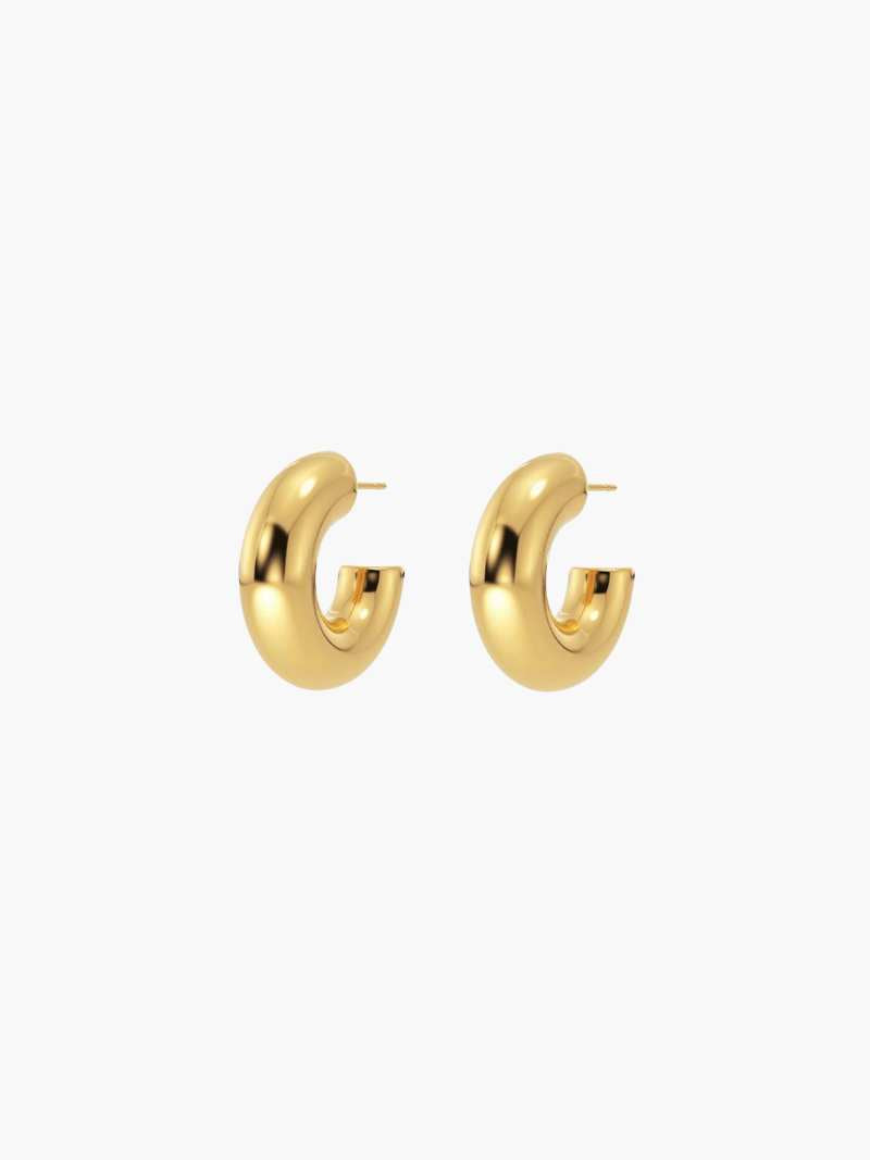 Matilda - Chunky Hoop Earrings