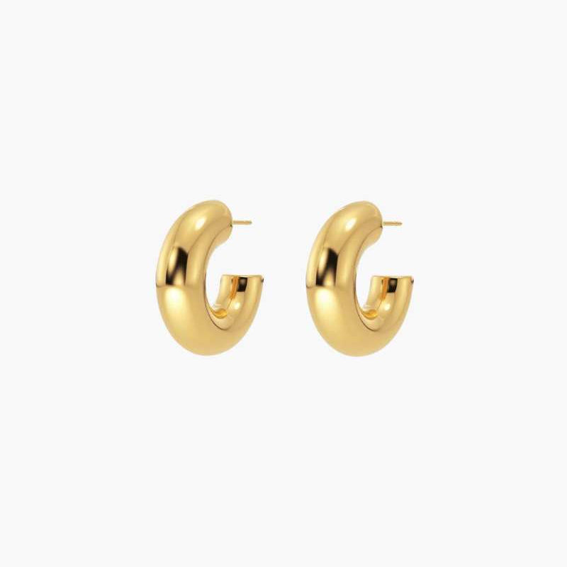 Matilda - Chunky Hoop Earrings