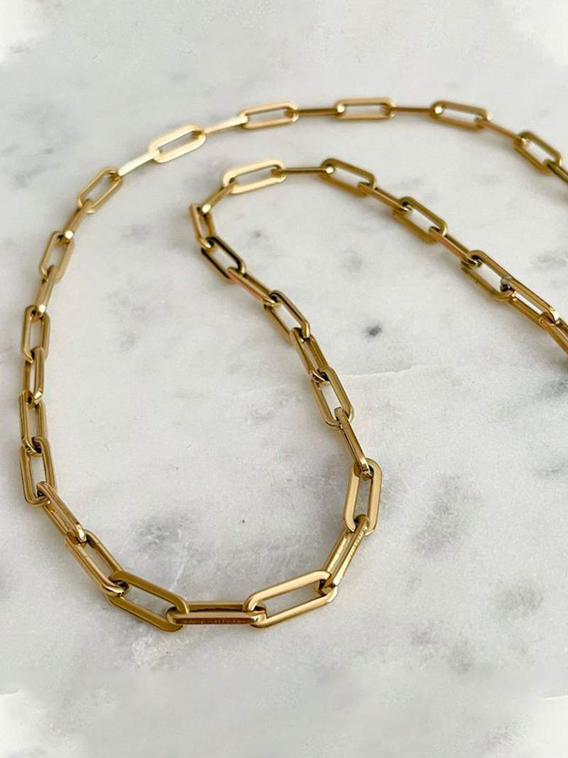 Ava - Bicycle Chain Necklace