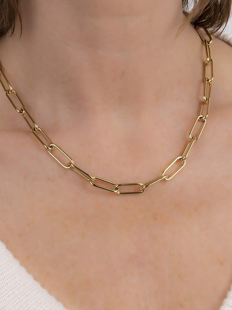 Ava - Bicycle Chain Necklace