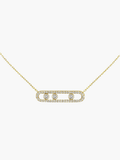 Olivia - Floating Stone Necklace