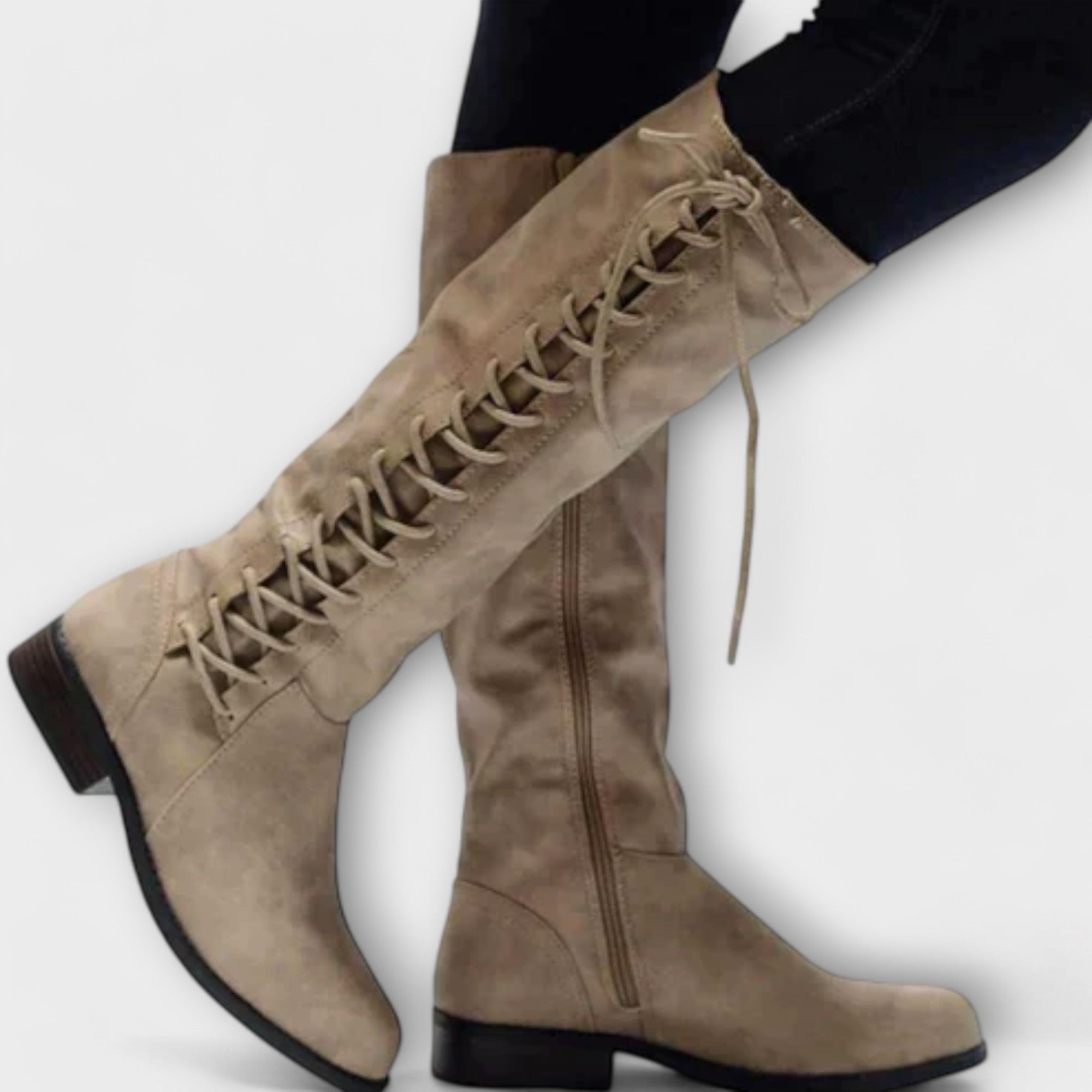 Dakota - Elegant Lace-Up Ankle Boots