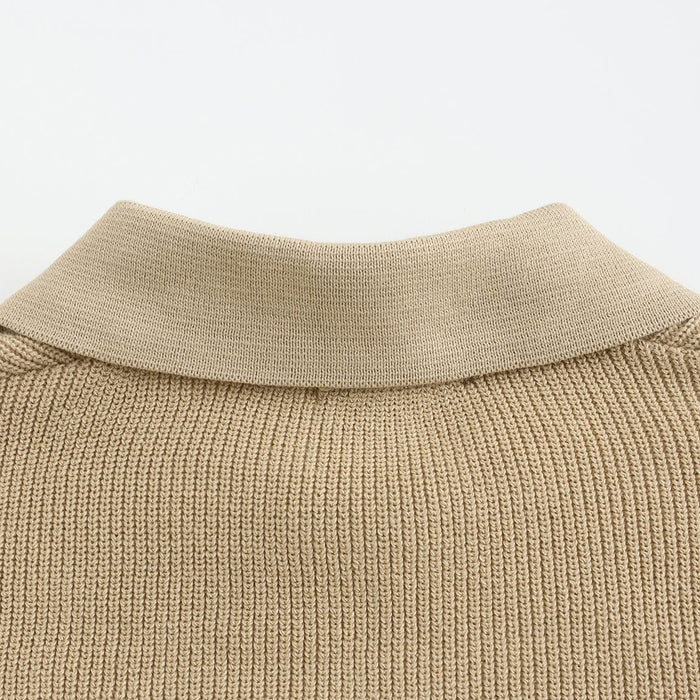 Riley - Mixed-Knit Jumper