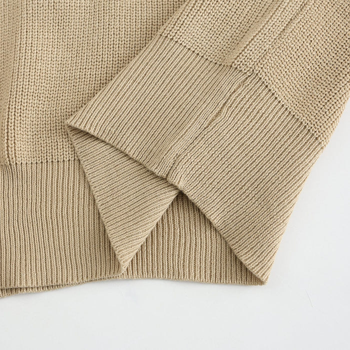 Riley - Mixed-Knit Jumper