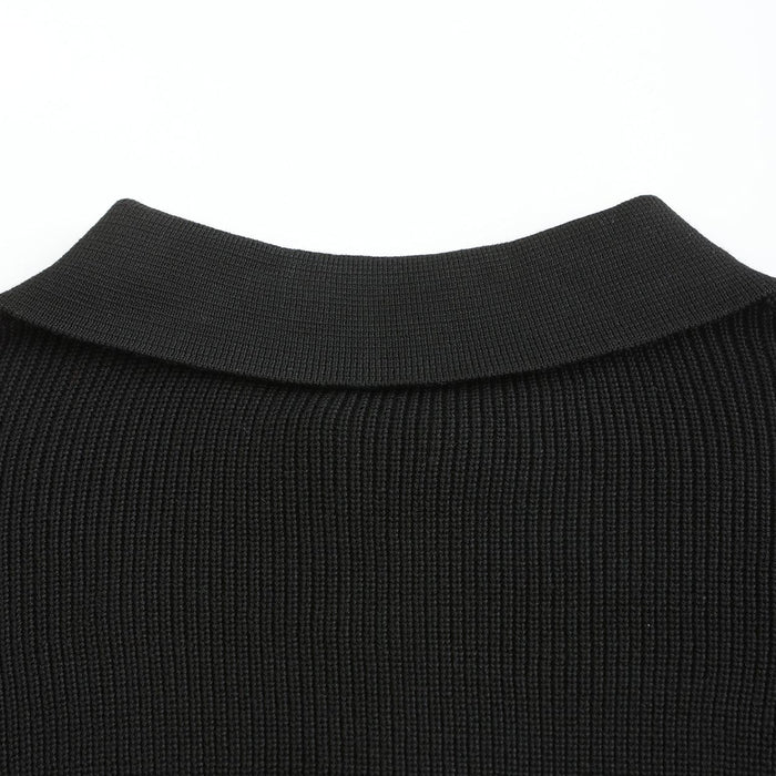 Riley - Mixed-Knit Jumper