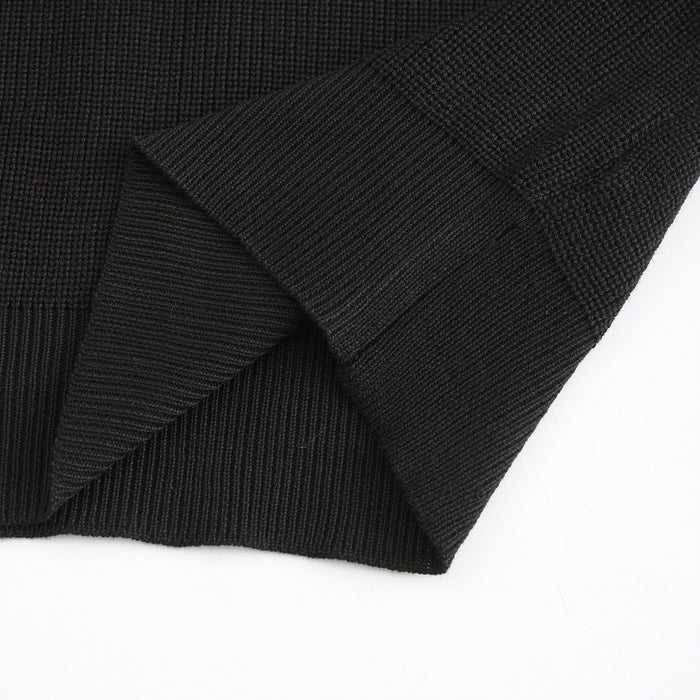 Riley - Mixed-Knit Jumper