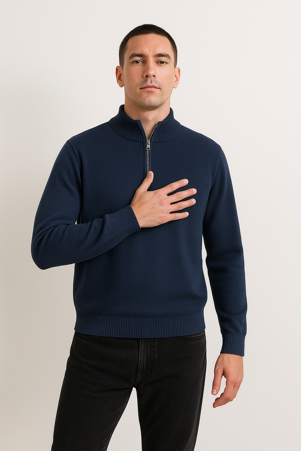 Marcus - Half-Zip Jumper