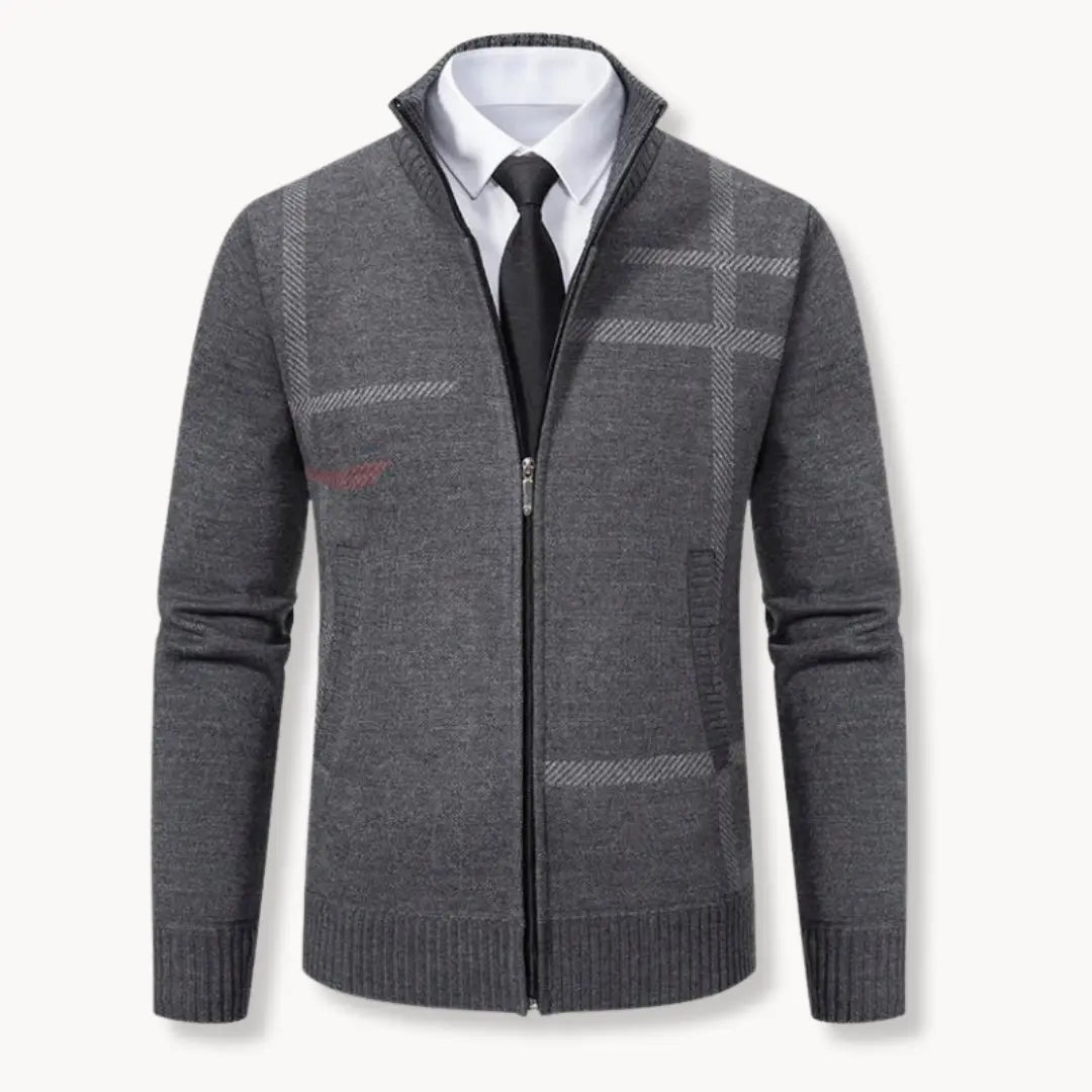 Toby - Full-Zip Front Jumper