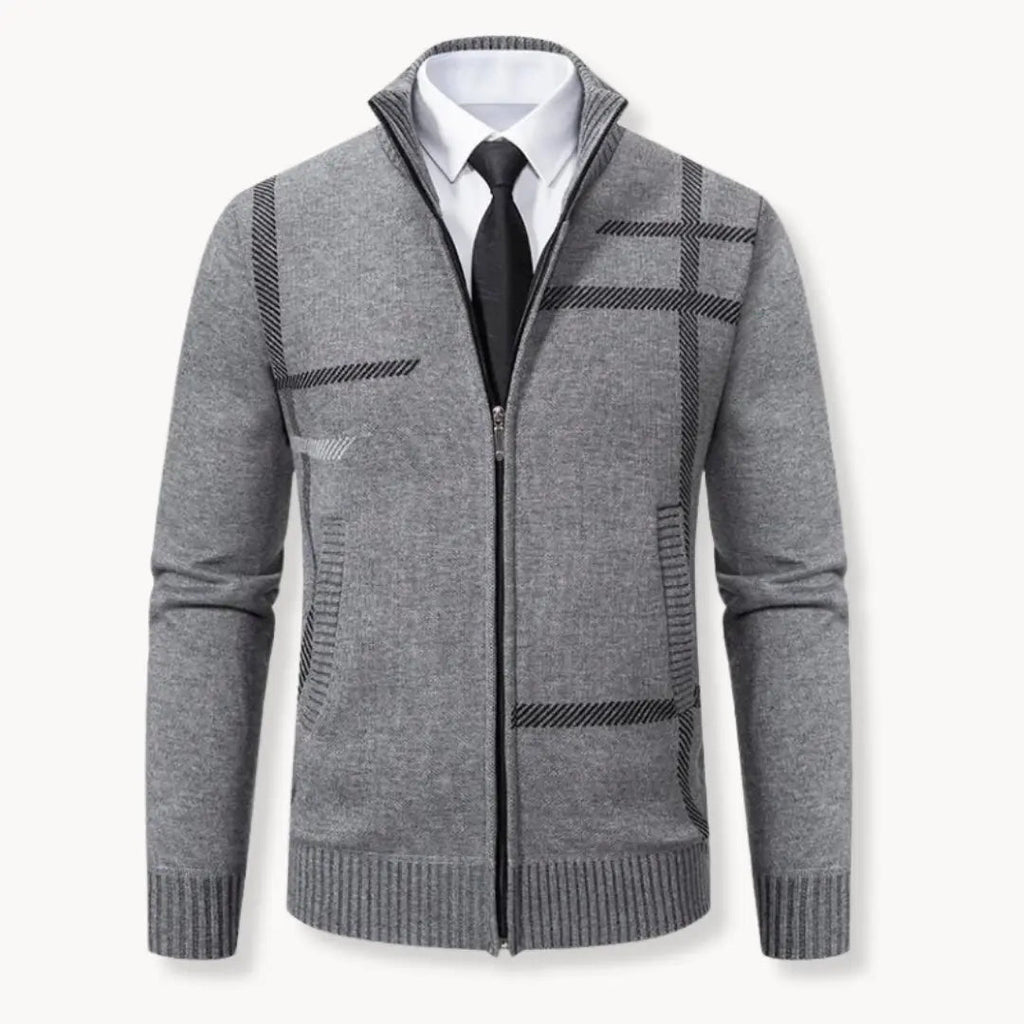 Toby - Full-Zip Front Jumper