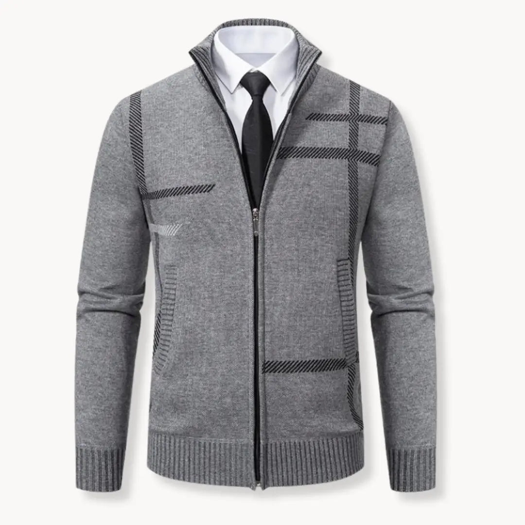 Toby - Full-Zip Front Jumper