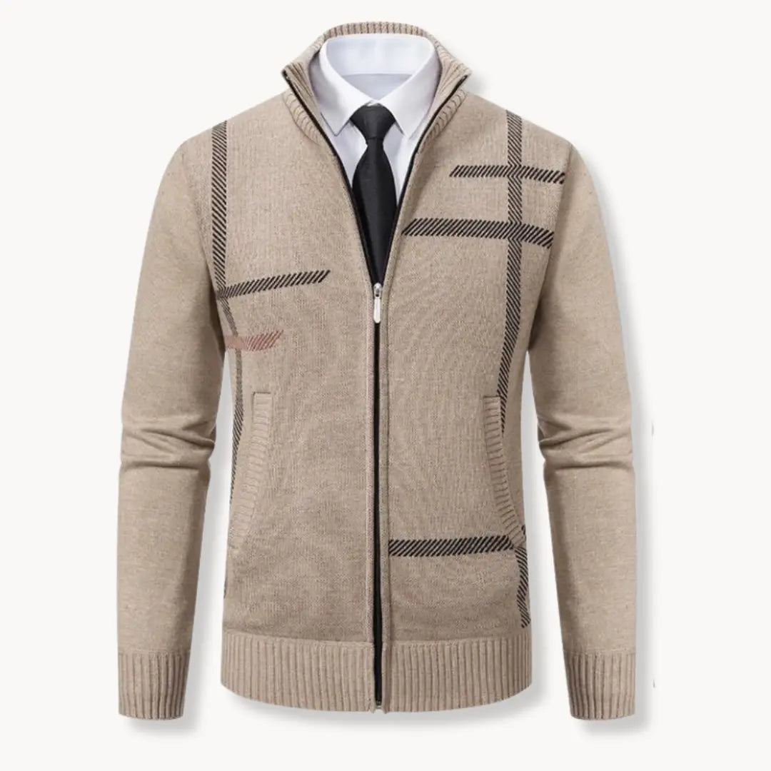 Toby - Full-Zip Front Jumper