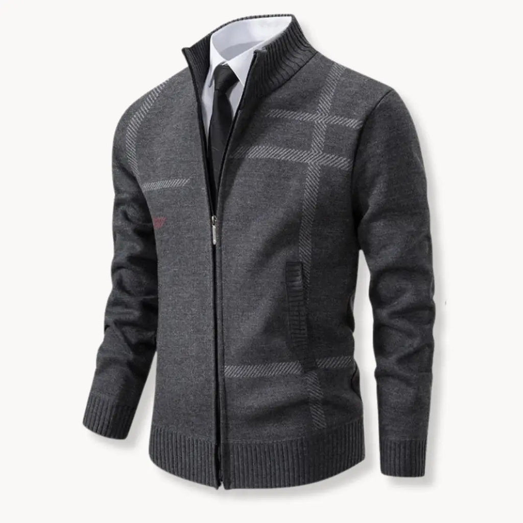 Toby - Full-Zip Front Jumper