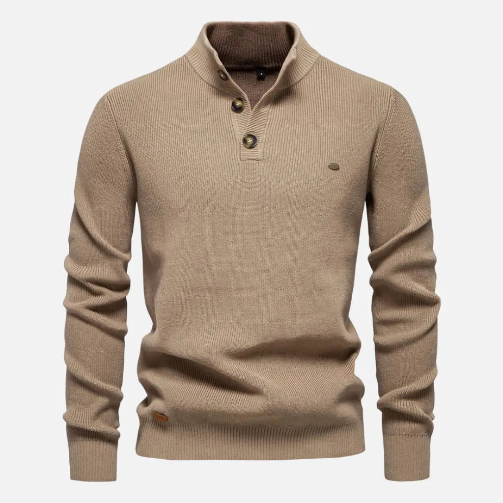 Connor - Turtleneck Knit Jumper