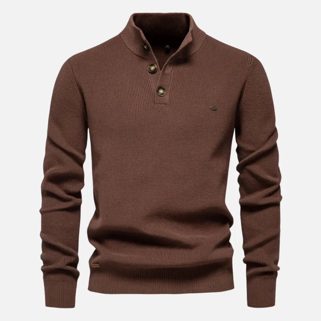 Connor - Turtleneck Knit Jumper
