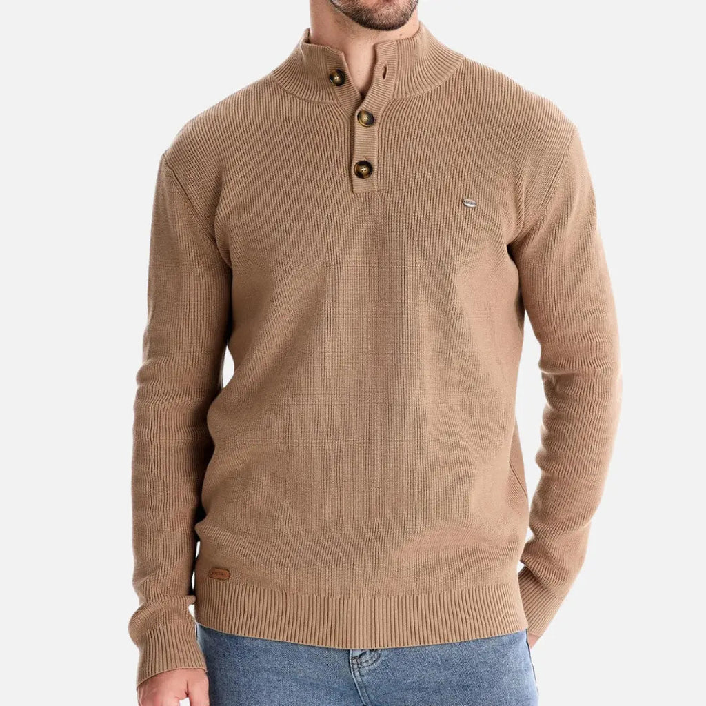 Connor - Turtleneck Knit Jumper