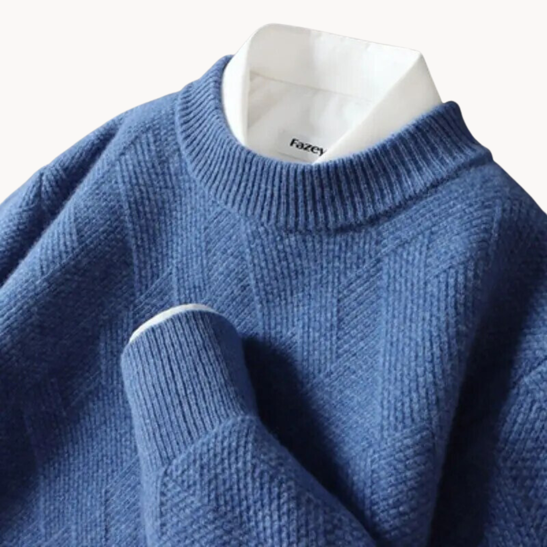 Daniel - Jacquard Knit Jumper