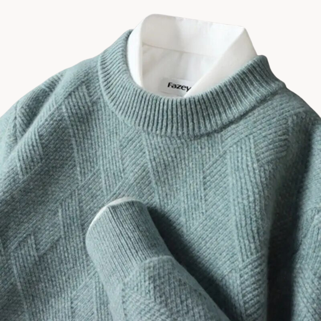 Daniel - Jacquard Knit Jumper
