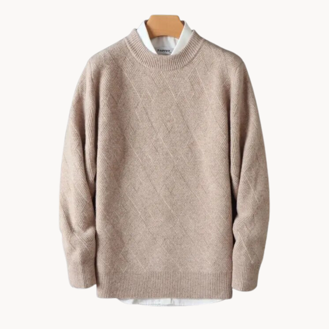 Daniel - Jacquard Knit Jumper