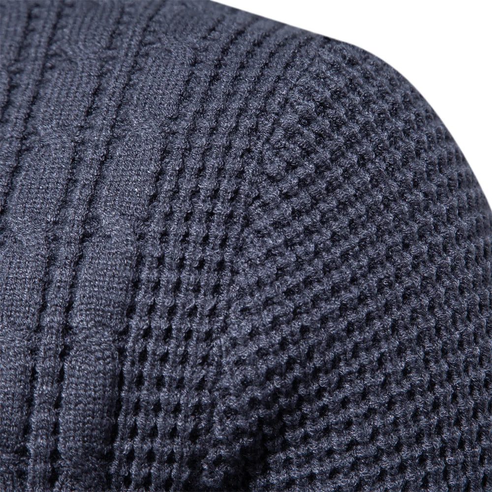 Dylan - Patchwork Knit Jumper