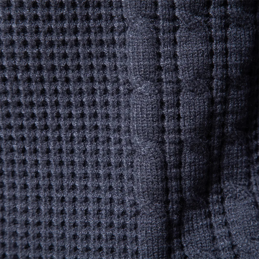 Dylan - Patchwork Knit Jumper