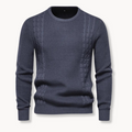 Dylan - Patchwork Knit Jumper