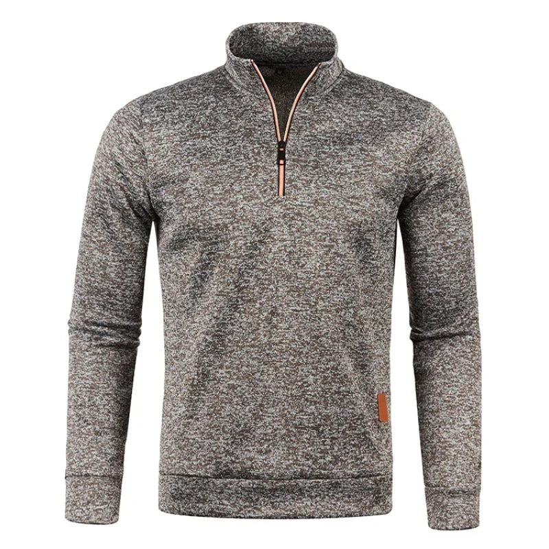 Nathan - Collared Knit Jumper