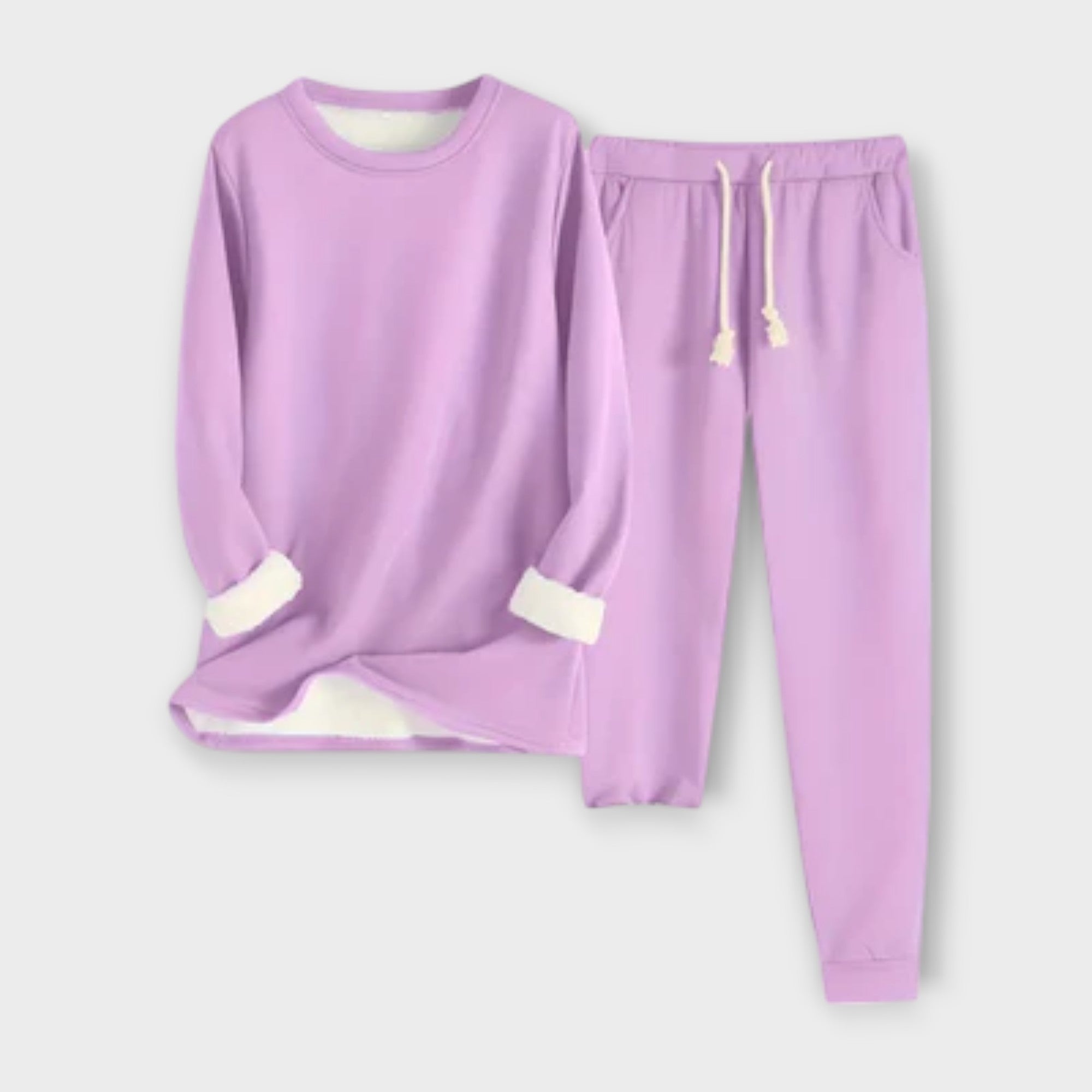 Violet - Thermal Knit Set