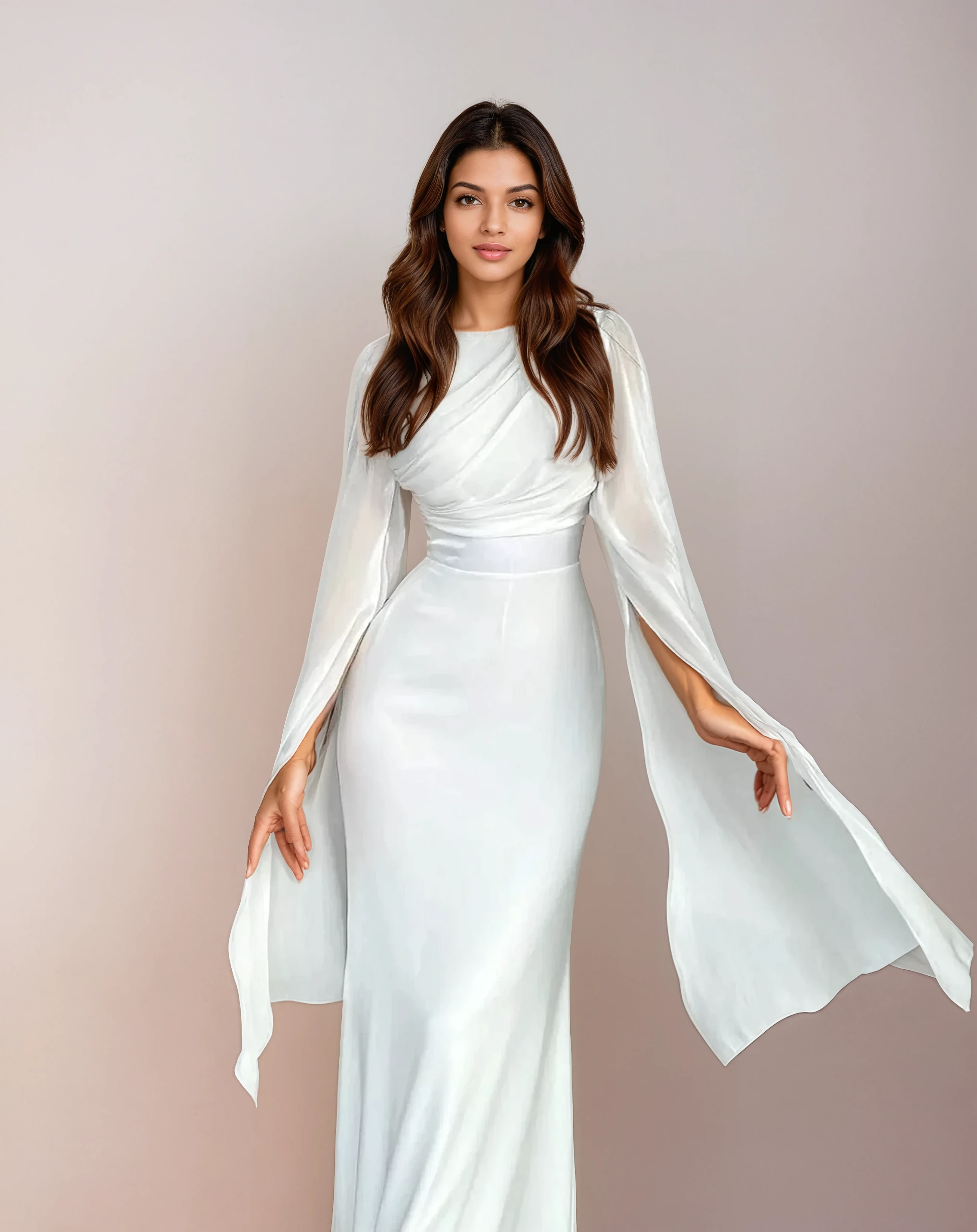 Lola - Satin Evening Dress