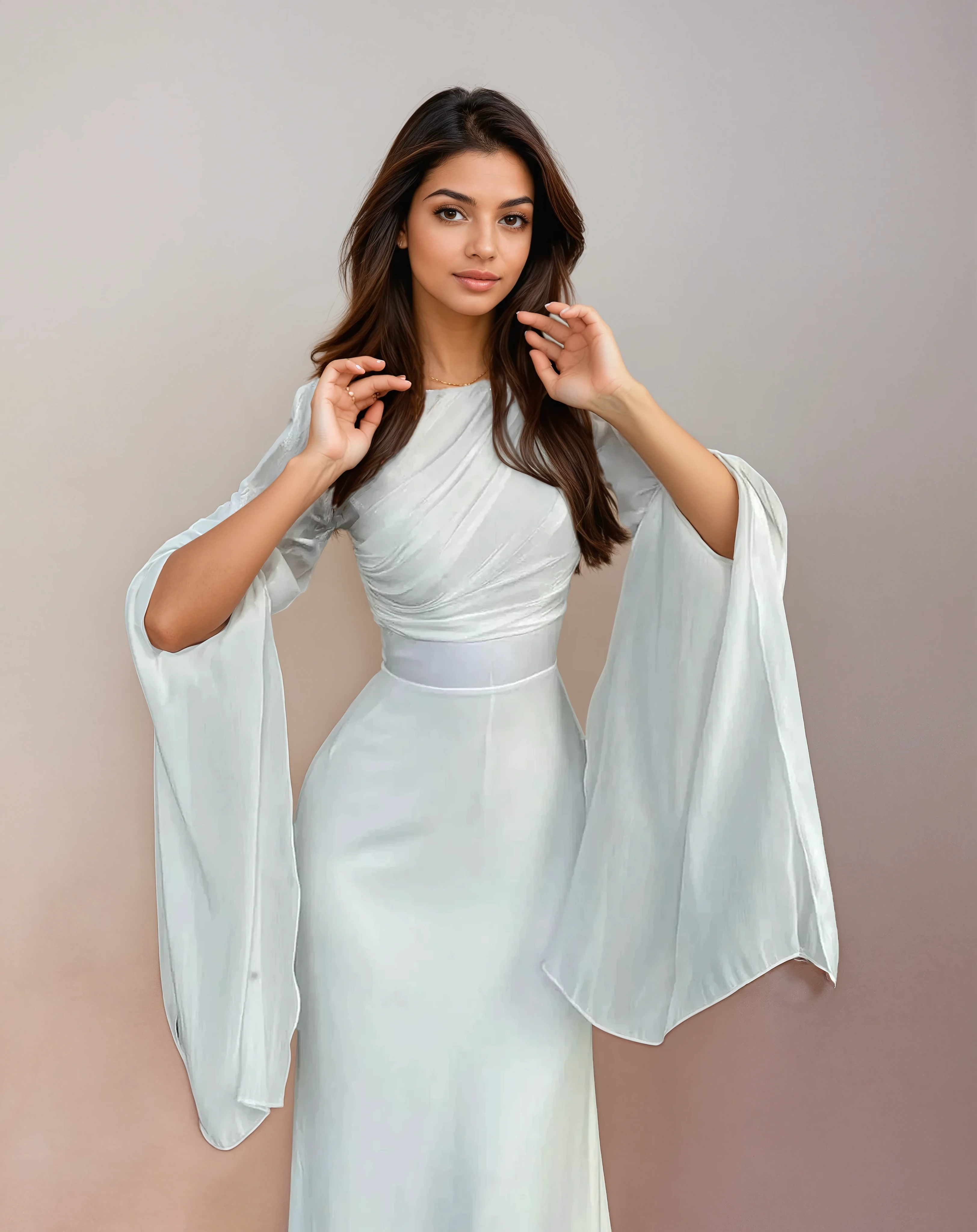 Lola - Satin Evening Dress