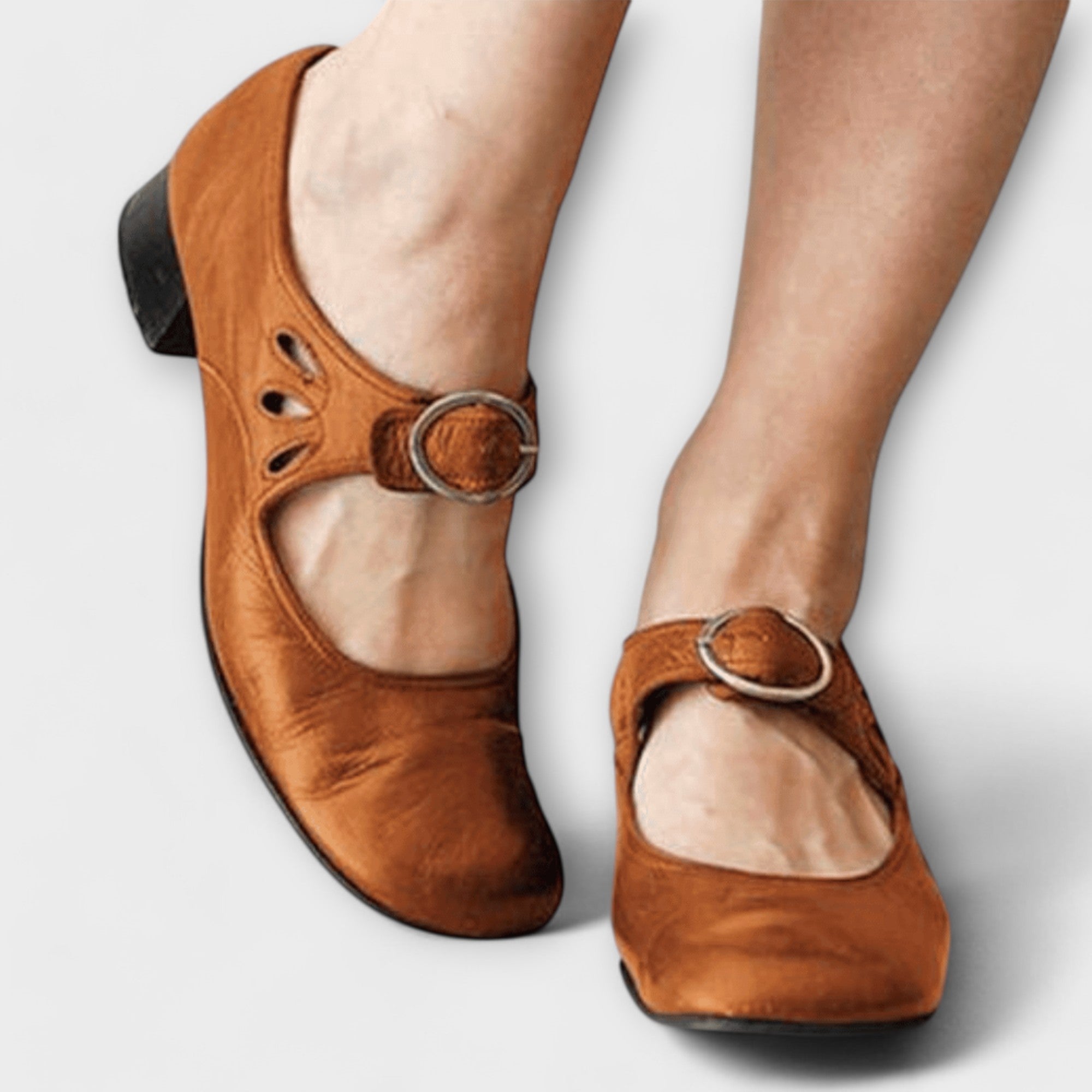 Paulina - Unique Comfortable Faux Leather Sandals