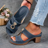 Linda | High Heel Orthopaedic Comfort Sandals