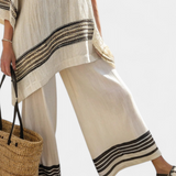 Noelle - Elegant Linen and Bamboo Set
